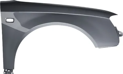 Produktbild von BLU Premium Kotflügel Passend für Audi A4 B7 LY7G Rechts Grau QuarzGrau | 2004-2008 | Vorderseite Vorne | Lackiert | Einbaufertig | Verzinkt