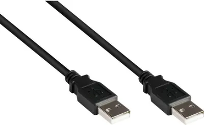 Obrázok produktu pre Kabelmeister SO-30147, 3 m, USB A, USB A, USB 2.0, 0,48 Gbit/s, Čierna