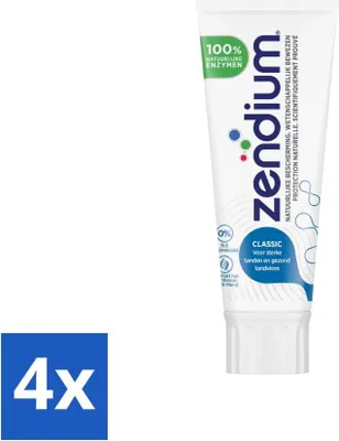 Immagine prodotto di Zendium Dentifricio Classico 75 ml - Confezione risparmio - 4 pezzi