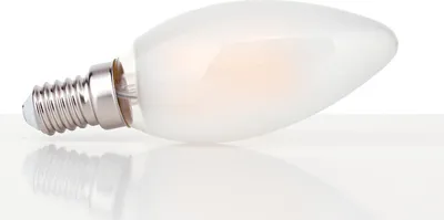 Immagine prodotto di Candela LED, E14, lampada, lampadina, lampadina di ricambio, pezzo di ricambio, 2 Watt, 180 lumen, 2700 Kelvin, bianco caldo, opaco, dimmerabile