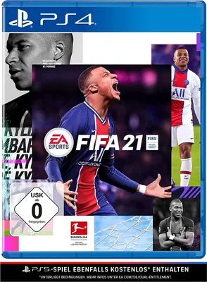 Produktbild von Electronic Arts FIFA 21, PlayStation 4, Multiplayer-Modus, E (Jeder), Physische Medien