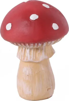Produktbild von TrendLine Dekofigur Pilz 14 x 10 cm rot weiß