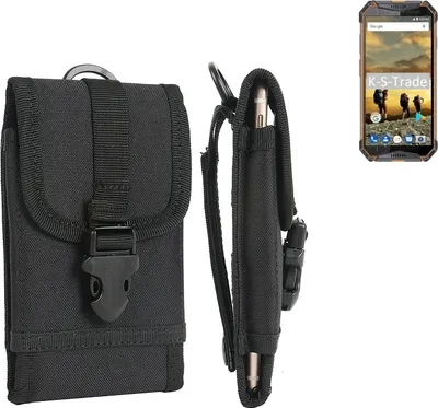 Produktbild von K-S-Trade Handyhülle kompatibel mit Ulefone Armor 3 Gürteltasche Holster Handytasche Gürtel Tasche Schutzhülle Robuste Handy Schutz Hülle Tasche