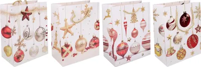 Immagine prodotto di Sacchetto regalo M 26x32x10 cm NATALE