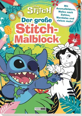 Produktbild von Disney Stitch: Der große Stitch-Malblock