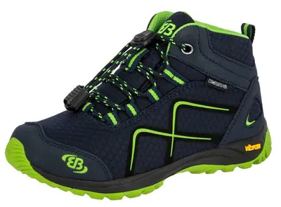 Produktbild von Brütting Guide High Jungen Nylon Comfortex Outdoor Schuhe marine, Textilfutter, wasserdicht, Textileinlegesohle