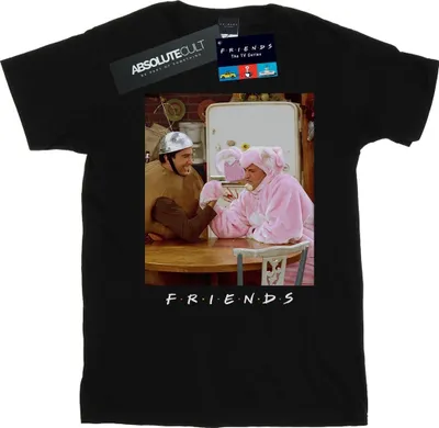 Produktbild von Friends - "Arm Wrestling" T-Shirt für Damen BI23886 (L) (Schwarz)