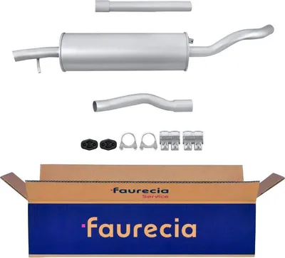 Productafbeelding van Uitlaatdemper FAURECIA, geschikt voor onder andere de VW SHARAN
