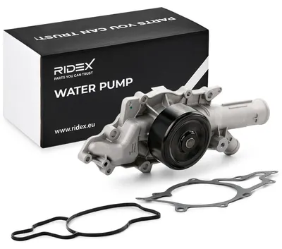 Produktbild von RIDEX 1260W0031 Kühlmittelpumpe Wasserpumpe passend für MERCEDES-BENZ C-Klasse Limousine (W204) E-Klasse Limousine (W211) C-Klasse T-modell (S204)