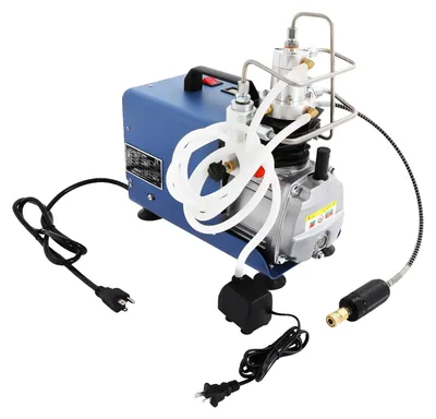 Produktbild von Hochdruckluftkompressor-Pumpe, 1,8 kW Leistung, 4500 psi Druck, Luftkühlung, Wasserkühlung,