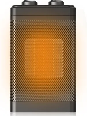 Produktbild von Energiespar Heizlüfter 1500W – 3 Heizmodi, 60° oszillierend, Keramik Heizlüfter mit Kippschutz & Überhitzungsschutz