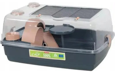 Produktbild von Hamsterkäfig aus recyceltem Plastik Ehop