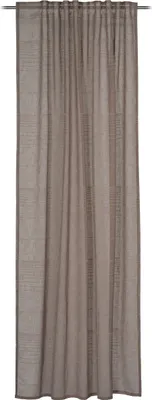 Produktbild von GÖZZE Fertigvorhang DUNNY taupe BH 140x245 cm braun Gardine