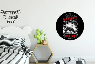 Produktbild von MuchoWow® - Mauerkreis - Wand Bilder - Wandsticker - Wohnzimmer Dekoration - Dekoration für die Wände - Aluminium - Babyzimmer