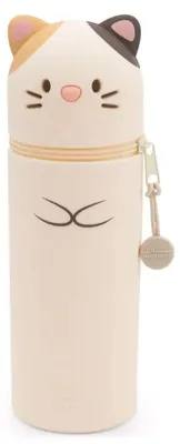 Produktbild von Nici 2 in 1 Federmäppchen Katze 18 cm creme