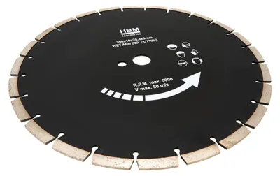 Produktbild von Professionelle Diamantzaagblätter 350 mm für Steinsägemaschine