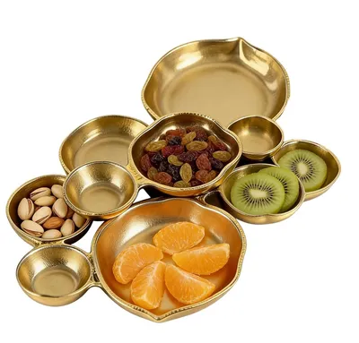 Zdjęcie produktu dla Metalowe misy zestawowe do dekoracji stołu