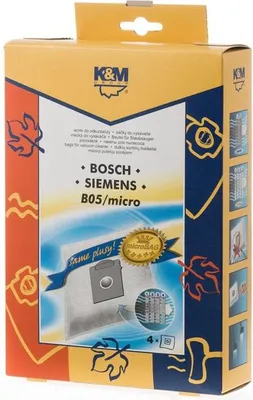 Productafbeelding van Stofzuigerzakken voor Bosch, 4 stuks