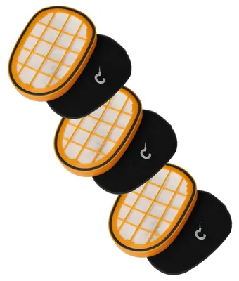 Produktbild von vhbw 6-tlg. Filter-Set kompatibel mit Philips SpeedPro Max Aqua FC6904/01, FC6908, XC8147/01 Staubsauger - 3x Vormotor-Filter, 3x Motorschutz-Filter