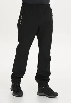 Zdjęcie produktu dla WEATHER REPORT Slim Fit AWG Pant Landon z wodoodpornymi i wiatroszczelnymi właściwościami 1001 Black L