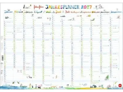 Produktbild von Helme Heine: Posterplaner 2027