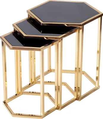 Produktbild von Grauer Beistelltisch aus Holz im modernen Stil
