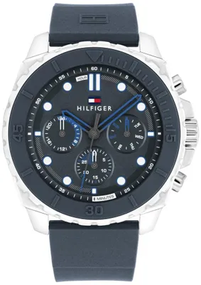 Obrázek produktu pro Zegarek męski TOMMY HILFIGER 1710687 granatowy sportowy