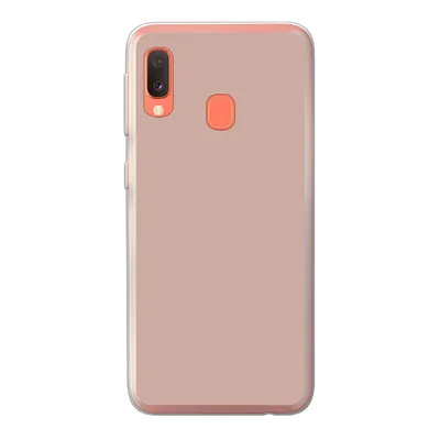 Produktbild von MuchoWow® Handyhülle Schutzhülle Hülle für Samsung Galaxy A20e Rosa - Palette - Einfarbig - Einfarbig rosa Silikon Softcase Handy Hülle - Abdeckung