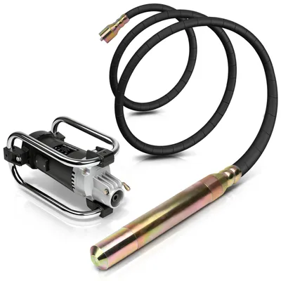 Produktbild von Betonrüttler 3200W 6800U/min Leistungsstarker Motor, 6M Ø50mm Elektrischer Flaschenrüttler, Handloser Rüttelflasche, Isoliertes Aluminiumgehäuse