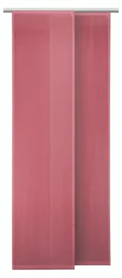 Produktbild von Flächenvorhang „Conny“: 245x60cm / Rot Größe (HxB): 245x60cm Farbe: Rot