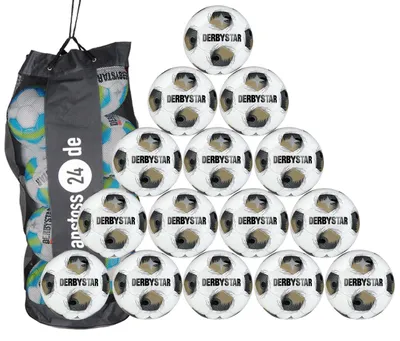 Produktbild von Ballset DERBYSTAR Trainingsball - BRILLANT TT v26 inkl. Ballsack 15 Bälle