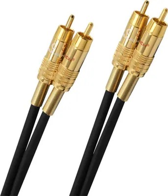 Zdjęcie produktu dla OEHLBACH NF 1 Master Set, 0.5m, 2 x RCA, 0,5 m, Czarny