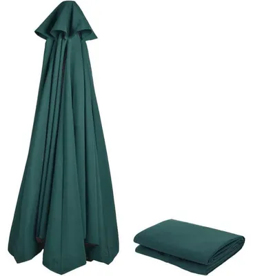 Obrázek produktu pro Náhradní potah na slunečník, 280 cm, 8 žeber, béžová/khaki barva, UV ochrana 80+, odolný proti větru