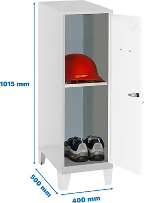 Immagine prodotto di Armadietto Simonrack SIMONLOCKER DISM grigio, bianco 8425437122026, 1 armadietto 40,0 x 50,0 x 101,5 cm