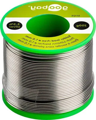 Productafbeelding van Professioneel Loodvrij Soldeertin 1,0 mm 250 g voor elektronische reparaties