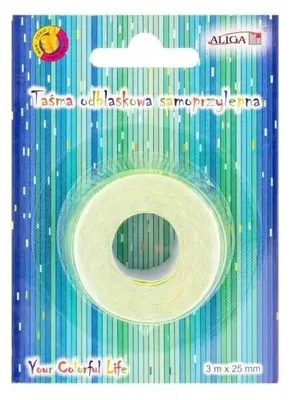 Imagen del producto de Cinta reflectante autoadhesiva, 2,5 cm x 3m