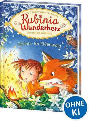 Produktbild von Rubinia Wunderherz, die mutige Waldelfe (Band 4) - Gefahr im Elfenwald