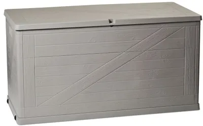 Immagine prodotto di Baule Multiuso Wood Lt.420 Colore Tortora Art.163 - cm.120x57x63h.