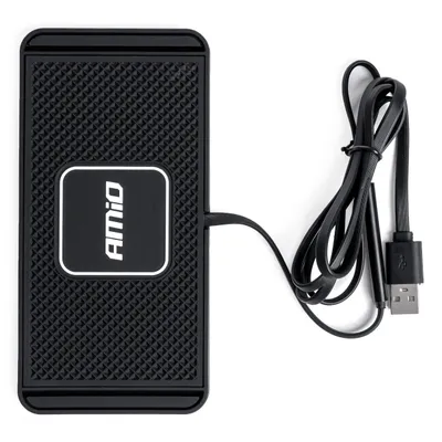 Obrázok produktu pre Nabíjačka mobilných telefónov AMiO do auta 03144 158 mm 78 mm silikón