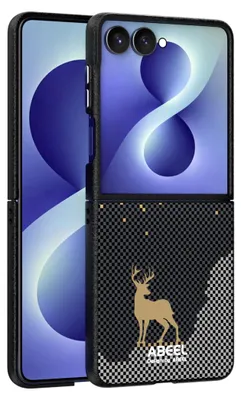 Image de Coque de protection en plastique pour Samsung Galaxy Z Flip 8 5G, avec motif décoratif et protection de l'appareil photo
