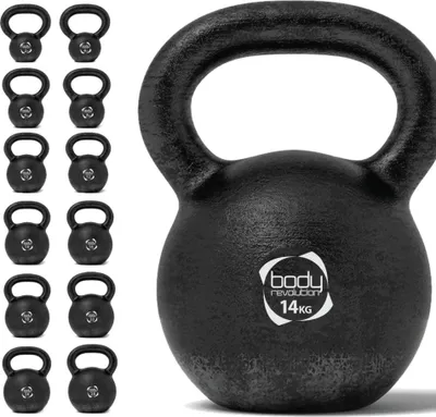 Produktbild von Kettlebell aus Gusseisen 14 kg