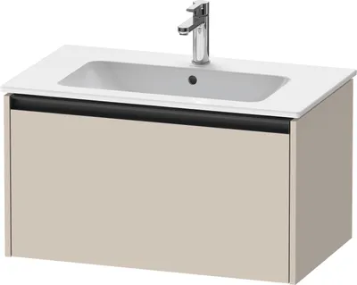 Produktbild von Duravit Ketho.2 Wastafelonderkast 81x48x44 cm Mat Taupe