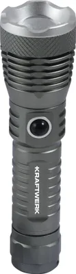 Produktbild von KRAFTWERK 32054, Taschenlampe, Grau, Tasten, LED, 6 W, 750 lm