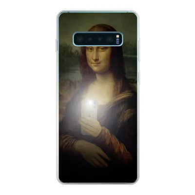 Produktbild von MuchoWow® Handyhülle Schutzhülle Hülle für Samsung Galaxy S10 Lite Mona Lisa - Da Vinci - Telefon Silikon Softcase Handy Hülle - Schutz