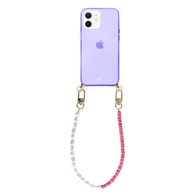 Produktbild von Island Girl Cord Hülle Purple - Short Cord  - Kompatibel mit iPhone 11