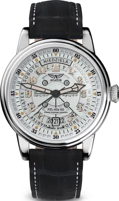 Produktbild von Aviator Herrenuhr Aviator Douglas Day-Date Polish Limited Edition Herrenuhr Aviator-V.3.36.0.293.4-PL