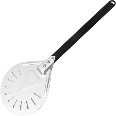 Produktbild von Pizzaspatel - Handbediende Bakspatel - Hittebestendig - 57 x 19 cm - Silber