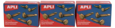 Drahtbinder goldfarben 12 mm, 300 Stück, 3 Packungen