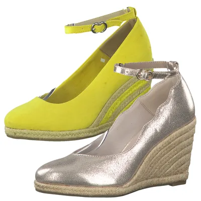 Produktbild von Tamaris Damen Pumps Keilabsatz 1-24403-26, Größe:37 EU, Farbe:Beige