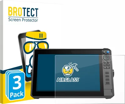 Produktbild von 3x BROTECT Schutzglas für Lowrance HDS-12 Pro Schutzfolie Panzer Folie Glas Display Schutz klar